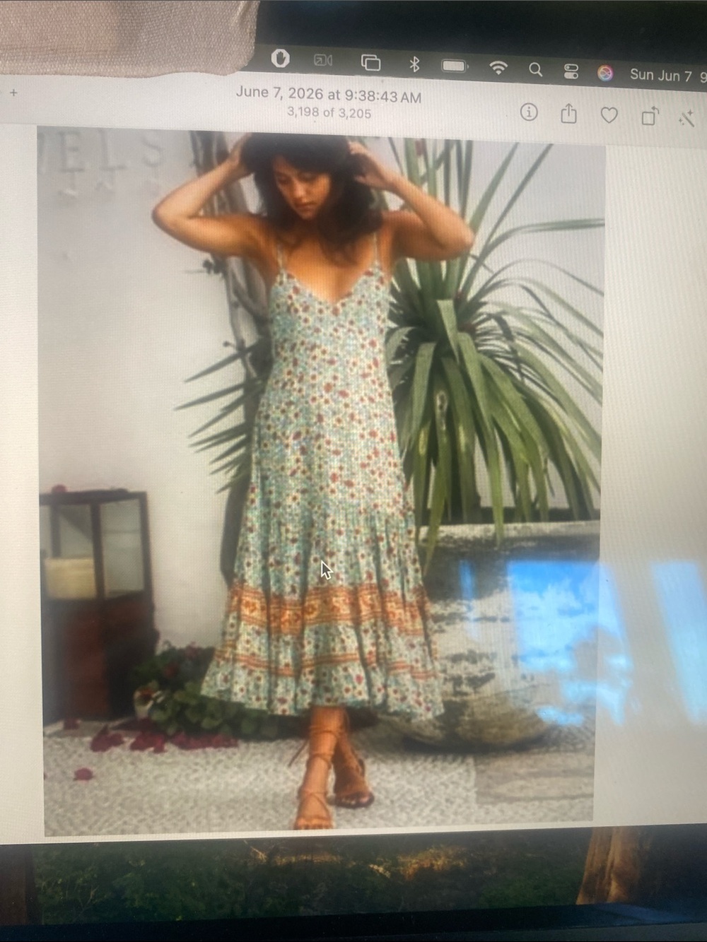 ❤️ NWT Large Bohemian Jaase Orange A-Line Maxi Skirt Summer Resort Wear